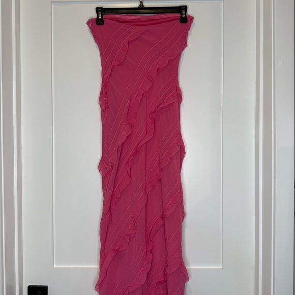 Princess Polly Strapless Pink Dress - Picture 4 of 15